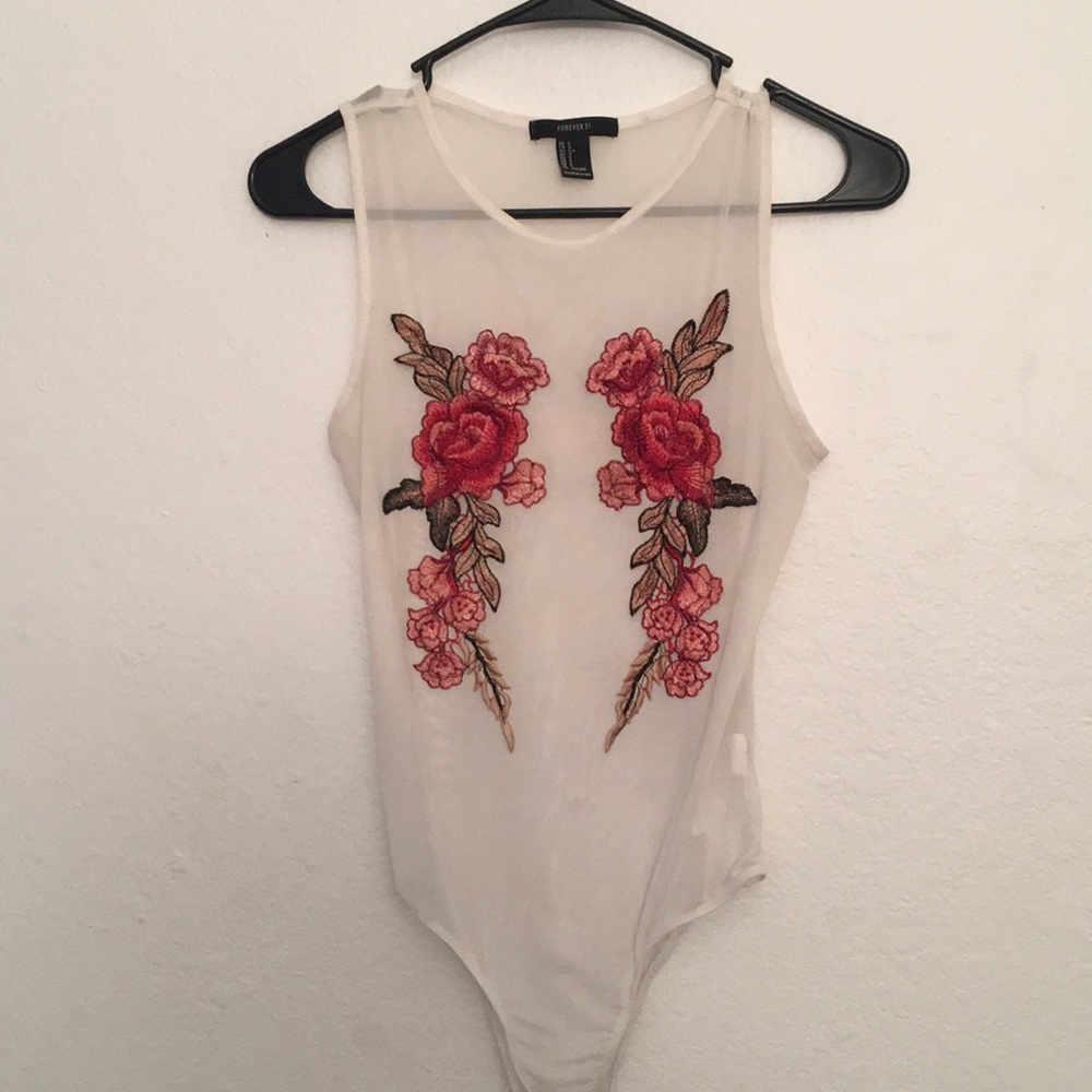 Sheer body suit